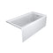 Jacuzzi Linea 3 Wall Alcove 60" Acrylic Air Tub With Right Drain [JLNS6032ARL2XXW] (SAK26305) - Saksby Wholesale - Right View