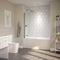 Jacuzzi Linea 3 Wall Alcove 60" Air Tub [JLNS6032ALR2XXW] (SAK35624) - Saksby Wholesale - Bathroom View
