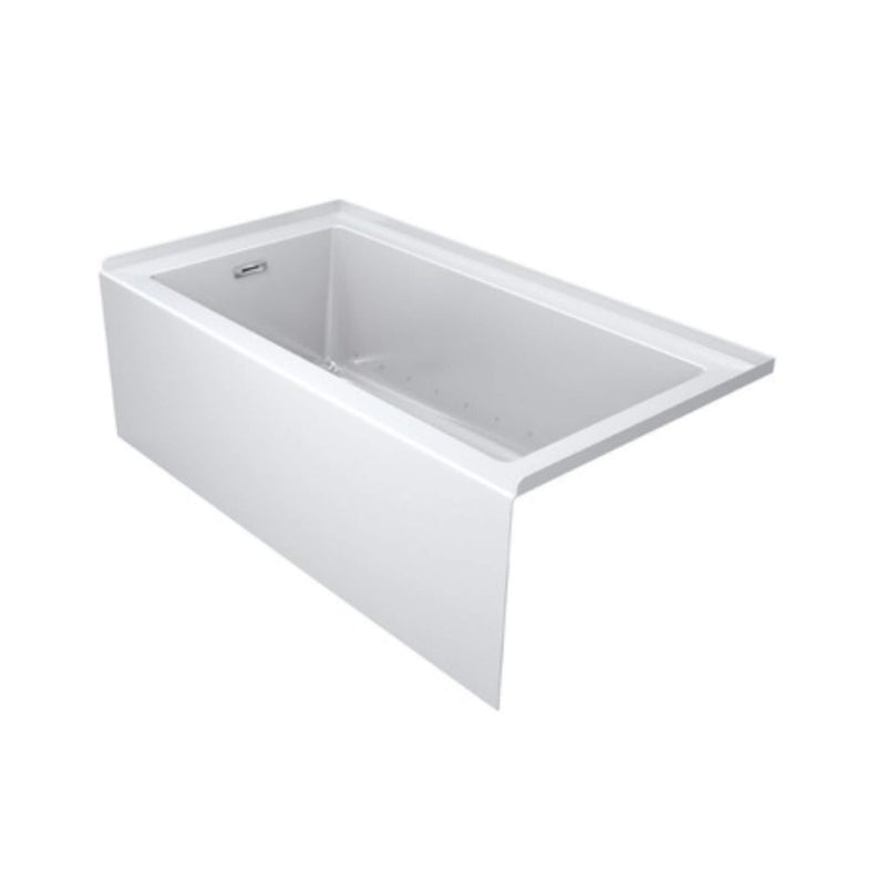 Jacuzzi Linea 3 Wall Alcove 60" Air Tub [JLNS6032ALR2XXW] (SAK35624) - Saksby Wholesale - Front Right View

