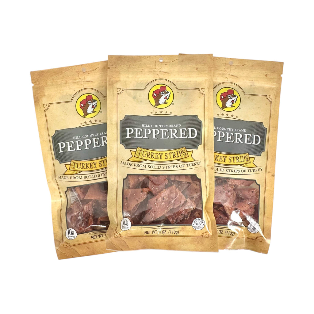 Buc-ee's Premium Hill Country Brand Peppered Turkey Jerky (SAK56401)