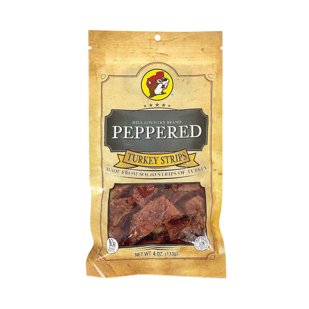 Buc-ee's Premium Hill Country Brand Peppered Turkey Jerky (SAK56401)