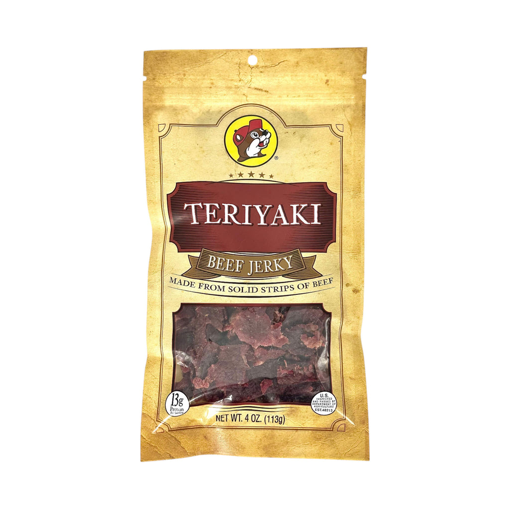 Buc-ee's Premium Teriyaki Beef Jerky - Made From Solid Strips Of Beef (SAK53710)