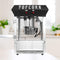 Kaitu Premium Bar-Style 6-Ounce Popcorn Machine Maker Black Sak84170 Saksby - Lifestyle Front View on Kitchen Island