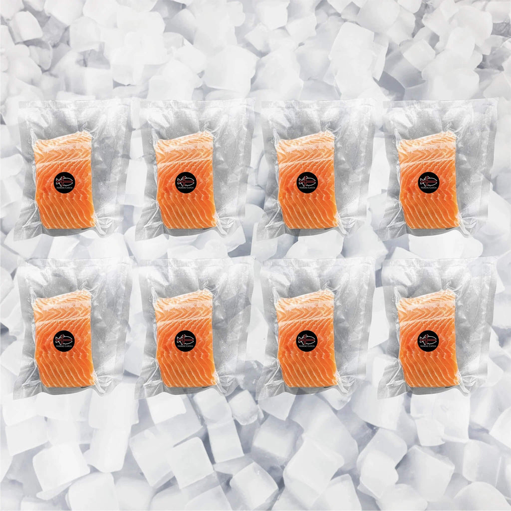 Premium Freshwater New Zealand Skin On King Salmon (Bulk Case) (SAK28937)