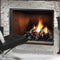 Kingsman 47" Zero Clearance 40K BTU Direct Vent Gas Fireplace SAKSBY - Front Left View