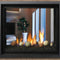 Kingsman Bentley ST 43" Zero Clearance Direct Vent Gas Fireplace SAKSBY - Cannonball View