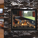 Kingsman Bentley ST 43" Zero Clearance Direct Vent Gas Fireplace SAKSBY - Logs View