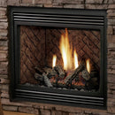 Kingsman Solace II 36" Zero Clearance 24K BTU Direct Vent Gas Fireplace SAKSBY - Front Left View