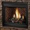 Kingsman Solace II 36" Zero Clearance 24K BTU Direct Vent Gas Fireplace SAKSBY - Front Left View