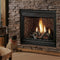 Kingsman Solace II 42" Zero Clearance 24K BTU Direct Vent Gas Fireplace SAKSBY - Living Room View