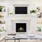 Kingsman ZCV 34" Zero Clearance Direct Vent Liquid Propane Gas Fireplace SAKSBY - Living Room View