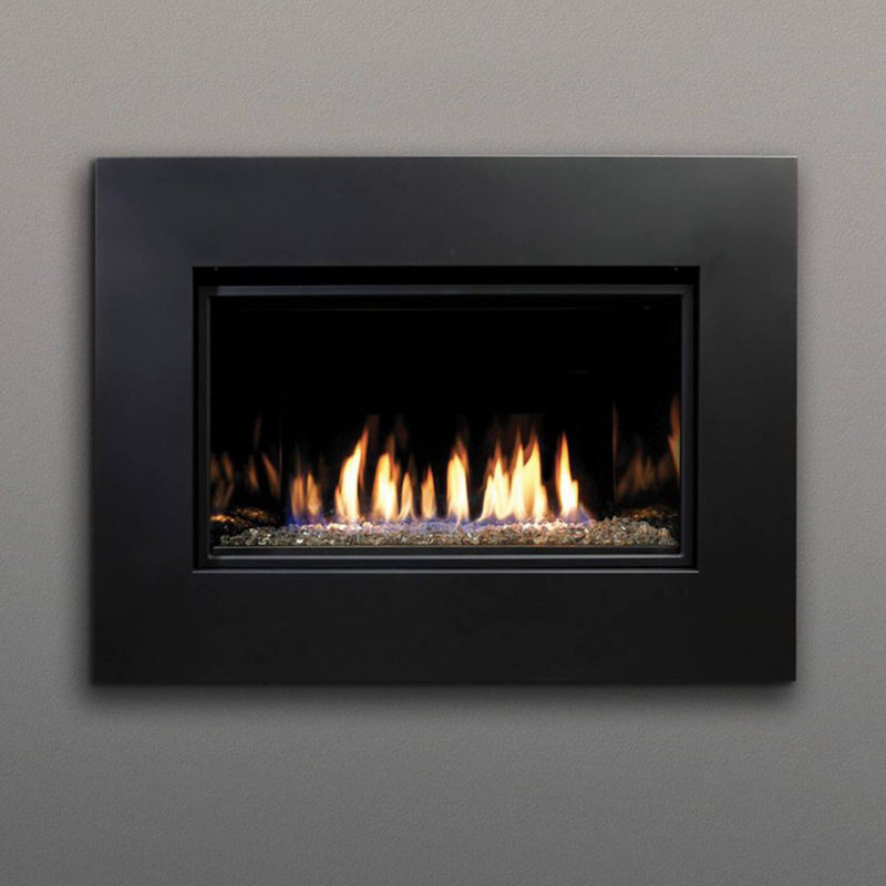 Kingsman ZCV 36" Linear Zero Clearance Direct Vent Gas Fireplace (SAK81924) - SAKSBY Front View