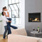 Kingsman ZCV 36" Zero Clearance Clean View Direct Vent Gas Fireplace (SAK85793) SAKSBY - Demonstration View