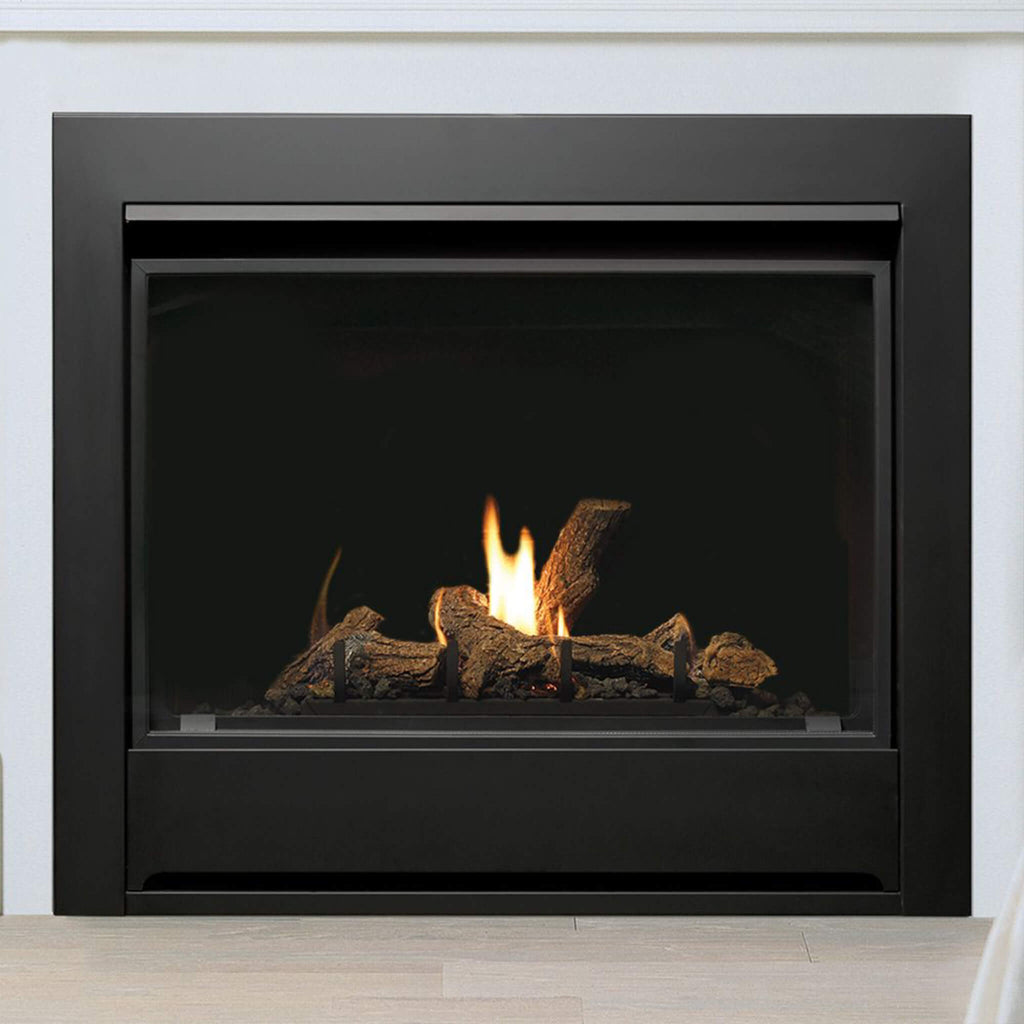 Kingsman ZCV 36" Zero Clearance Clean View Direct Vent Gas Fireplace (SAK85793) SAKSBY - Front View