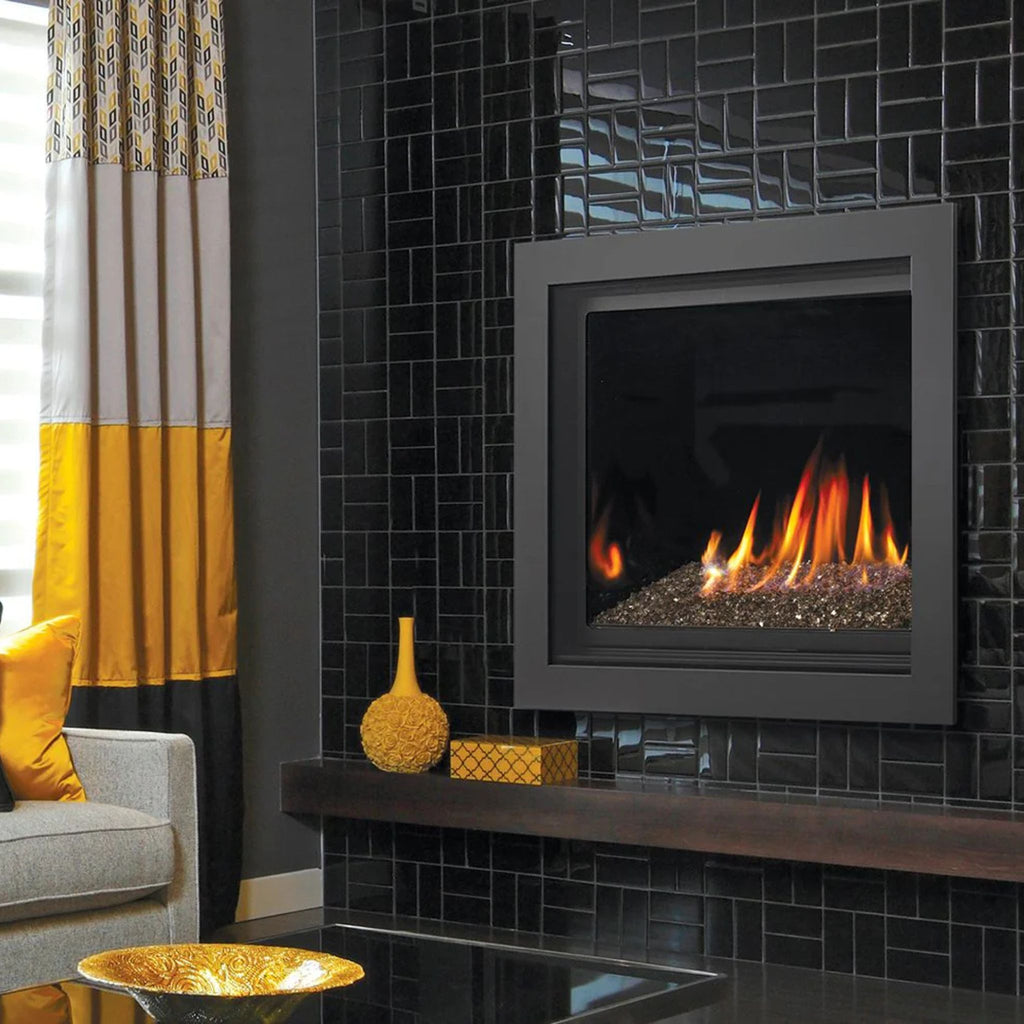 Kingsman ZCV 39" Zero Clearance Gas Direct Vent Gas Fireplace (SAK58392) SAKSBY - Living Room View