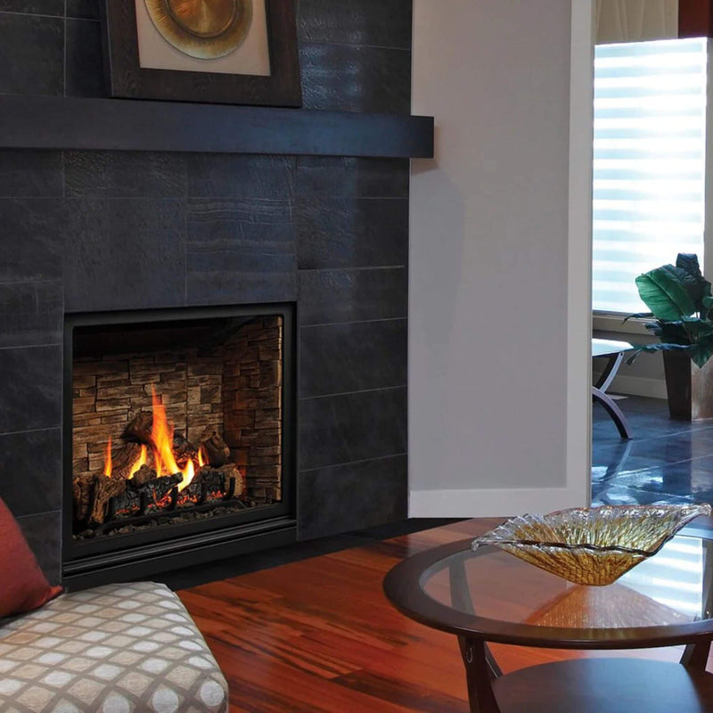 Kingsman ZCV 39" Zero Clearance Gas Direct Vent Gas Fireplace (SAK58392) SAKSBY - Living Room View