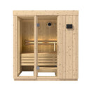 Kohler C1 Indoor Sauna Scandinavian Spruce Luxury Home Sauna Up to 5 Persons (SAK60418) - Saksby Wholesale - 3 Capacity No Floor No Upgrade