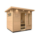 Kohler C2 Outdoor Sauna Douglas Fir Scandinavian Spruce Interior Up to 6 Persons (SAK25973) - Saksby Wholesale - 5 Person Capacity