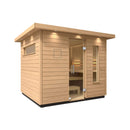 Kohler C2 Outdoor Sauna Douglas Fir Scandinavian Spruce Interior Up to 6 Persons (SAK25973) - Saksby Wholesale - 6 Person Capacity