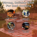 KoKoMo Grills 26-Inch Premium 36K BTU LP/NG 3 Burner Built-In Stainless Steel Gas Grill (SAK82173) - Saksby Wholesale - Benefits