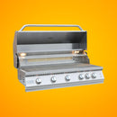 KoKoMo Grills 40" Professional 87K BTU LP NG 5 Burner Built-In Stainless Steel Gas Grill (SAK75364)