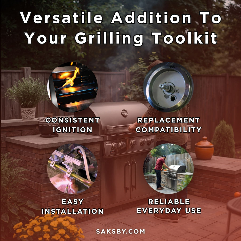 KoKoMo Grills & Side Burners Main Valve - Main Burners ONLY (NOT BACKBURNER VALVE) [RP-BAK-LP/NGMV] (SAK35291) - Saksby Wholesale - Benefits