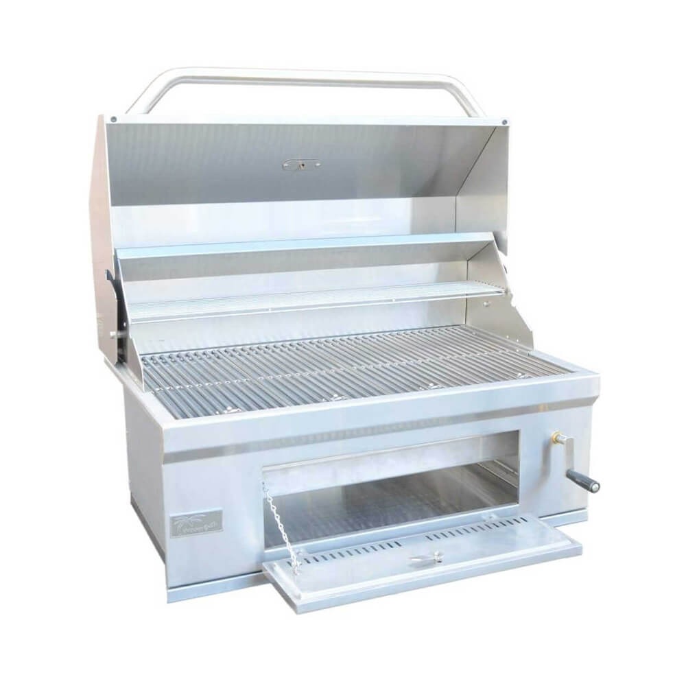 KOKOMO Grills St. Martin Charcoal Outdoor BBQ Island (SAK21098)-SAKSBY