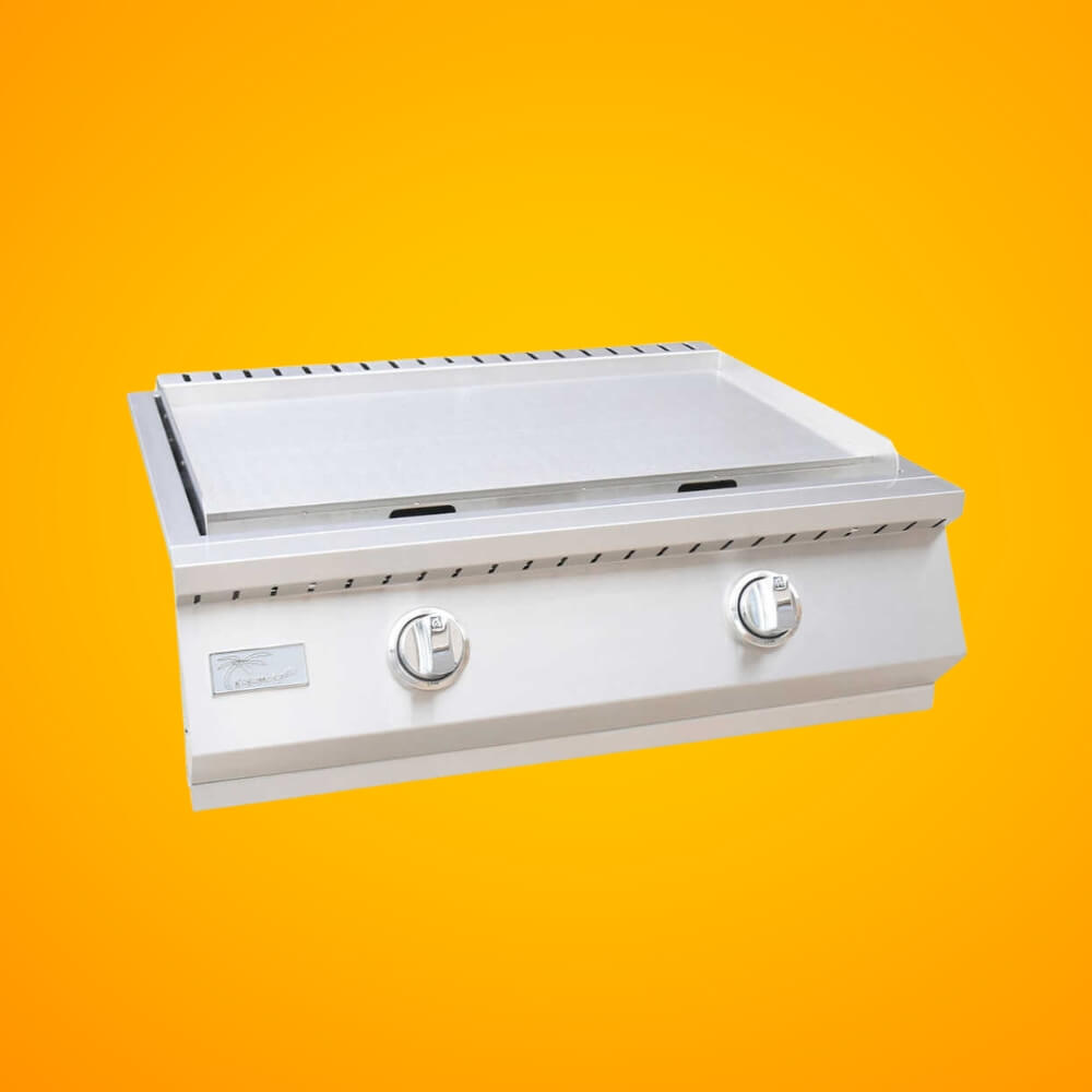 KoKoMo Grills Premium 36K BTU Teppanyaki Griddle With Dual U Shape Burner, 30" (SAK19367)