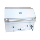 KoKoMo Grills Premium Built-In Charcoal Grill With 304 Stainless Steel And Adjustable Heat Tray, 32" (SAK32504) - Saksby Wholesale - Front View With Closed Lid