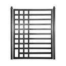 Kyiv Style Powder-Coated Galvanized Steel Pedestrian Gate, 5FT [PGKYIV-AP] (SAK45810) - Saksby Wholesale - Front View