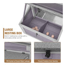 Large 103-Inch Outdoor Chicken Coop House With Run And Nesting Box [4-6 Chickens] (SAK53194) - Saksby Wholesale - Nesting Box Details