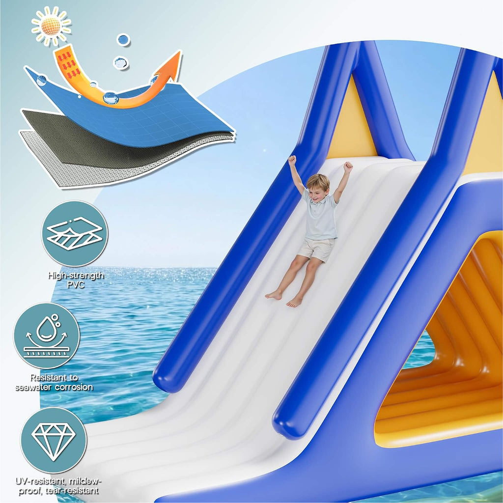 Large 15FT Commercial Inflatable Water Slide With Climbing Handle (SAK98314) - Saksby Wholesale - Features