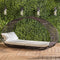 Large 2-Person Abigal Outdoor Wicker Daybed With Aluminum Frame And Cushions (SAK23942) - Saksby Wholesale - Outdoor Lifestyle