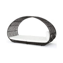 Large 2-Person Abigal Outdoor Wicker Daybed With Aluminum Frame And Cushions (SAK23942) - Saksby Wholesale - Side VIew