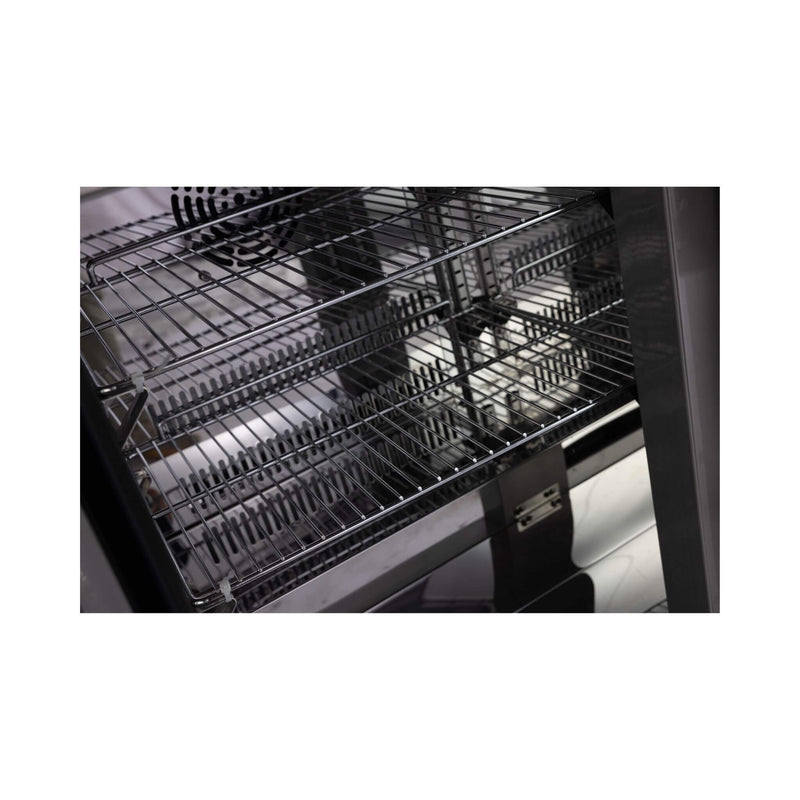 Large Black Stainless Steel Single-Door Fridge For Outdoor Kitchen Islands (SAK15296) - Saksby Wholesale - Inside OVen View