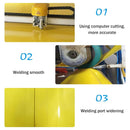 Large Inflatable Wall Climbing Bouncer With Slides And Air Pump For Pools Lakes And Rivers Sak52376  Saksby - Manufacturing Process Steps 1 To 3
