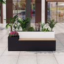 Large Outdoor All-Weather Commercial Flower Box Potting Bench [Made To Order] (SAK70249)