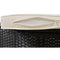 Large Outdoor Quadrilateral Spa Surround Rattan Sectional Sofa Set With Storage Compartments (SAK80217) - Saksby Wholesale - Foam And Cushion