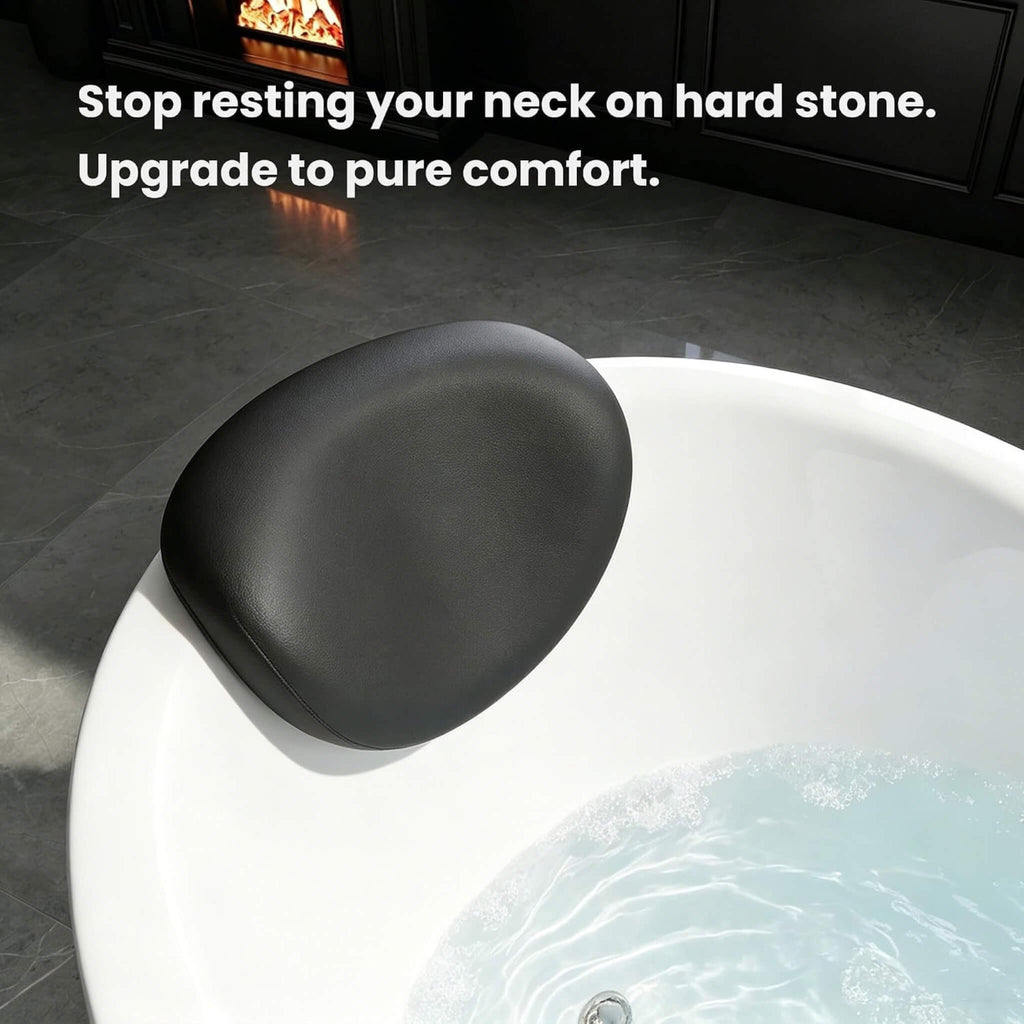 Large Premium Acrylic Whirlpool Tub With Air Jets Pillow And Seat (SAK17326) - Saksby Wholesale - Neck Rest