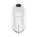 Large Premium Acrylic Whirlpool Tub With Air Jets Pillow And Seat (SAK17326) - Saksby Wholesale - Top View On White Background