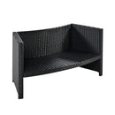 Large Premium Surround Spa Patio Rattan Sofa Set With Storage Compartments And Cushions (SAK75629) - Saksby Wholesale - Compartment Only