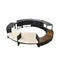 Large Premium Surround Spa Patio Rattan Sofa Set With Storage Compartments And Cushions (SAK75629) - Saksby Wholesale - Cushion Focus Design