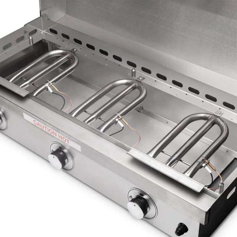 Le Griddle Ultimate Built In Countertop Propane Gas Griddle 41 Inch GFE105 Elements