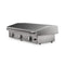 Le Griddle Ultimate Built In Countertop Propane Gas Griddle 41 Inch GFE105 Front Left View With Lid
