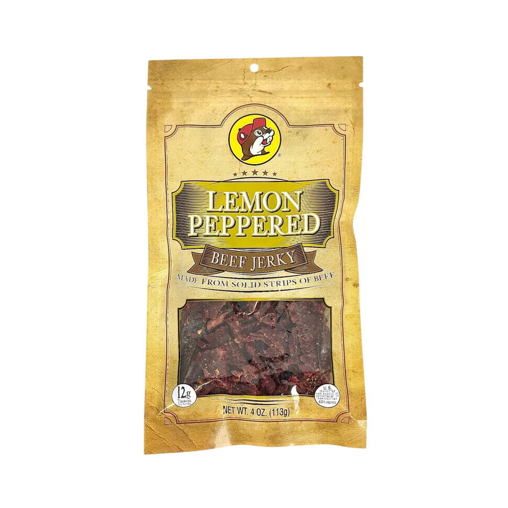 Lemon Peppered Beef Jerky (SAK68913) - Saksby Wholesale - Front View