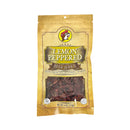 Lemon Peppered Beef Jerky (SAK68913) - Saksby Wholesale - Front View