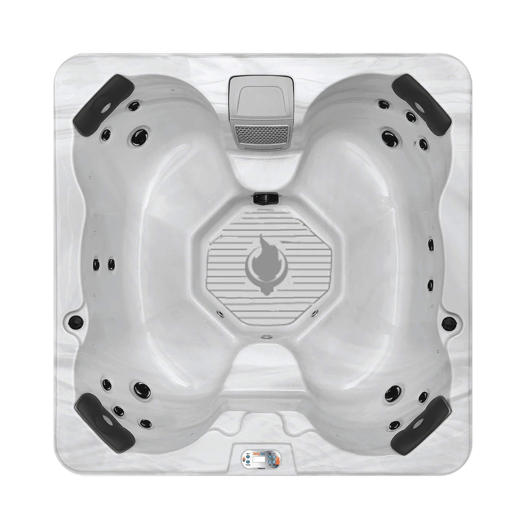 Liberty Spas LYS4500 Luxury 5-Person Plug & Play Spa With LED Lighting (SAK73946)