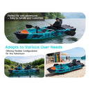 Lightweight 10FT Modular Fishing Kayak With Propeller Drive System (SAK67032) - Saksby Wholesale - Applications