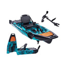 Lightweight 10FT Modular Fishing Kayak With Propeller Drive System (SAK67032) - Saksby Wholesale - Front Right View