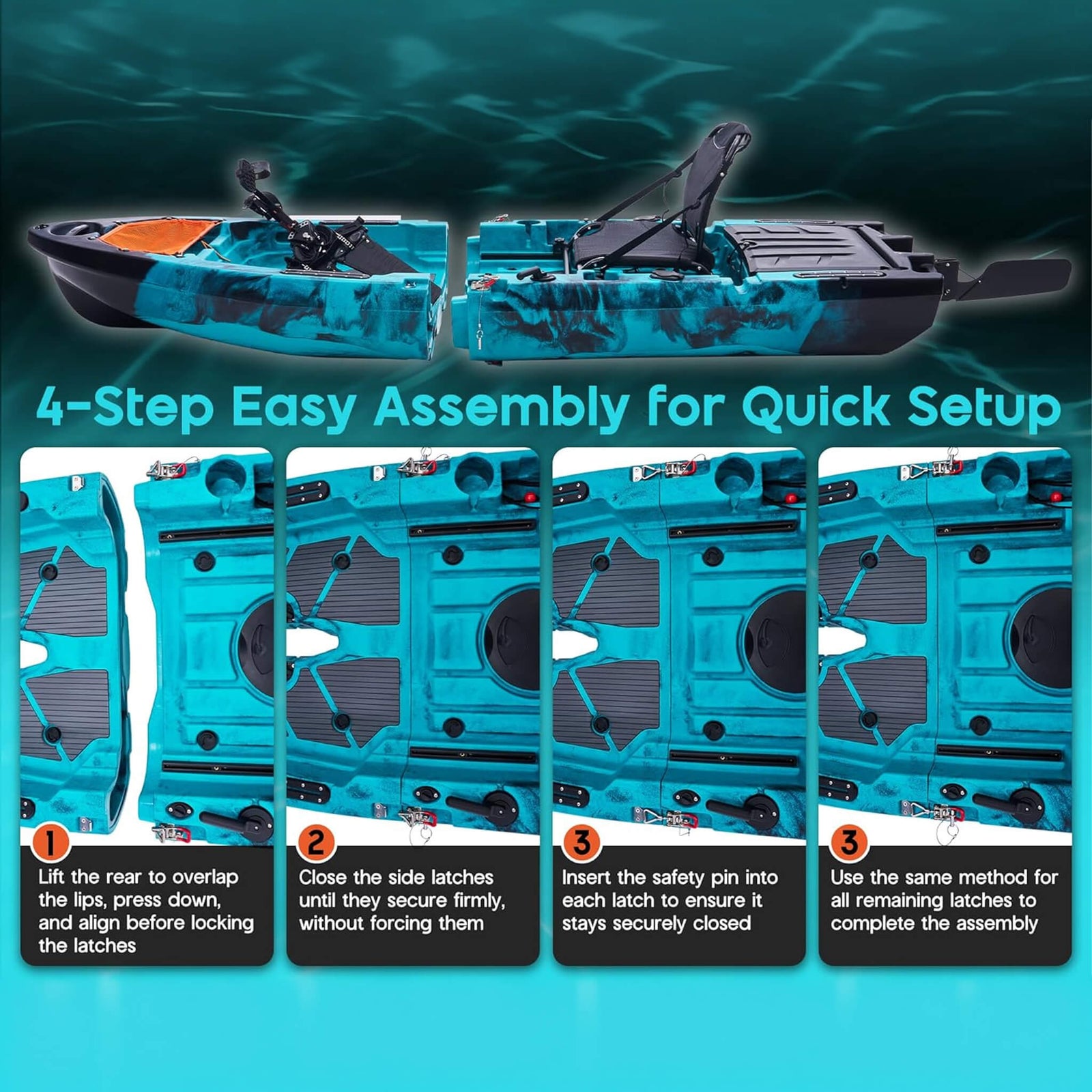 Quick Kayak Home Lightweight 10FT ...